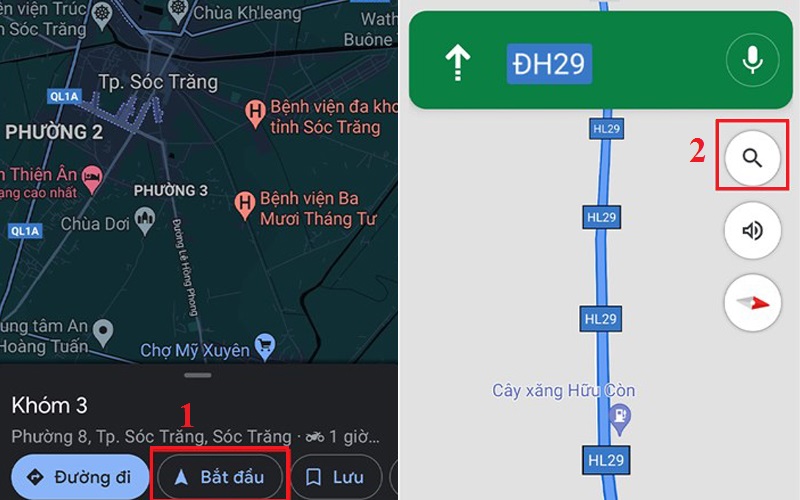 Bạn nhấn vào nút Bắt đầu nằm ở phía dưới giao diện