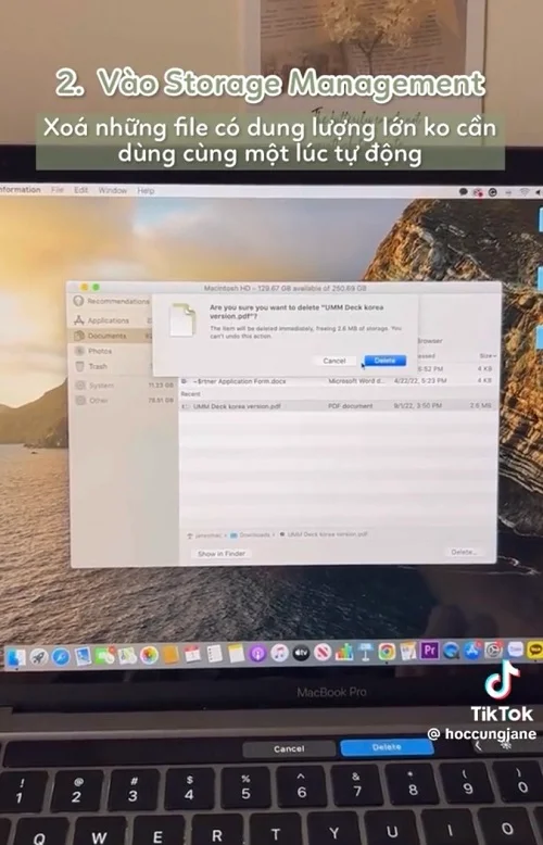 Xử Lý MacBook bị chậm 5