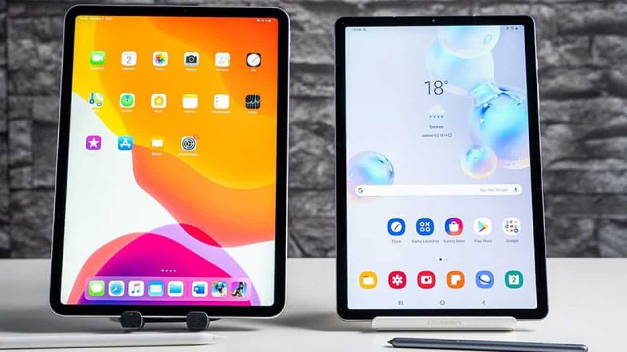 Galaxy Tab S6 và iPad Pro