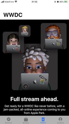 Thông qua ứng dụng dành cho các nhà phát triển - Developer