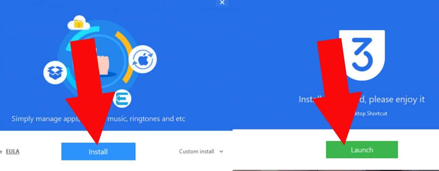 cài đặt ứng dụng