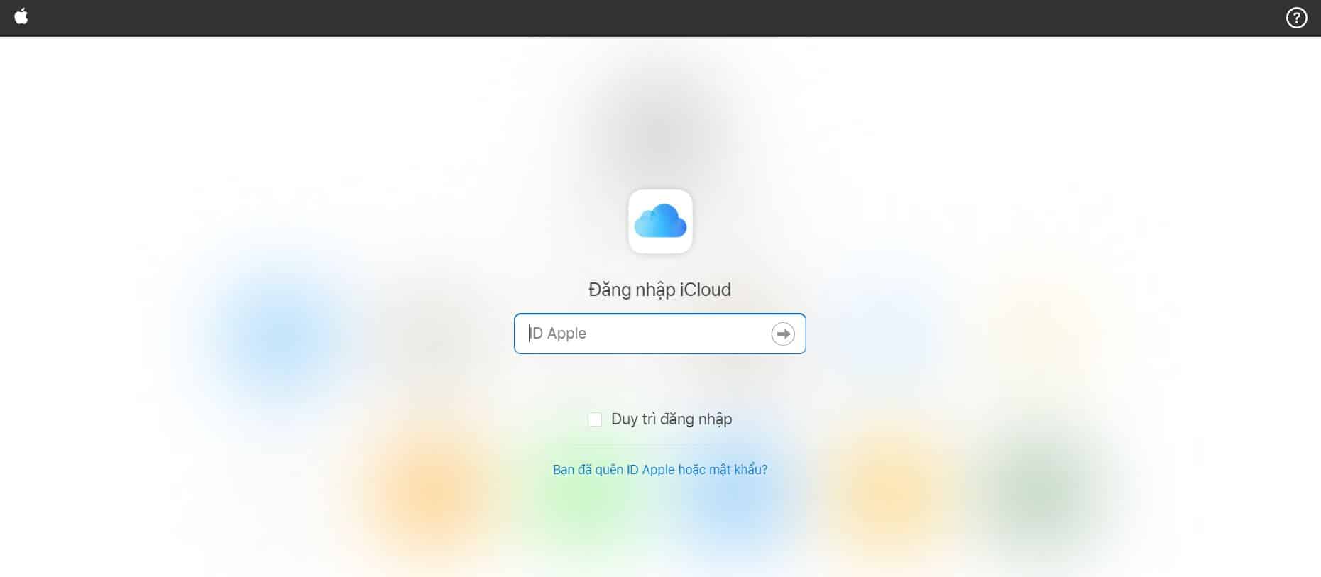 đăng nhập tài khoản