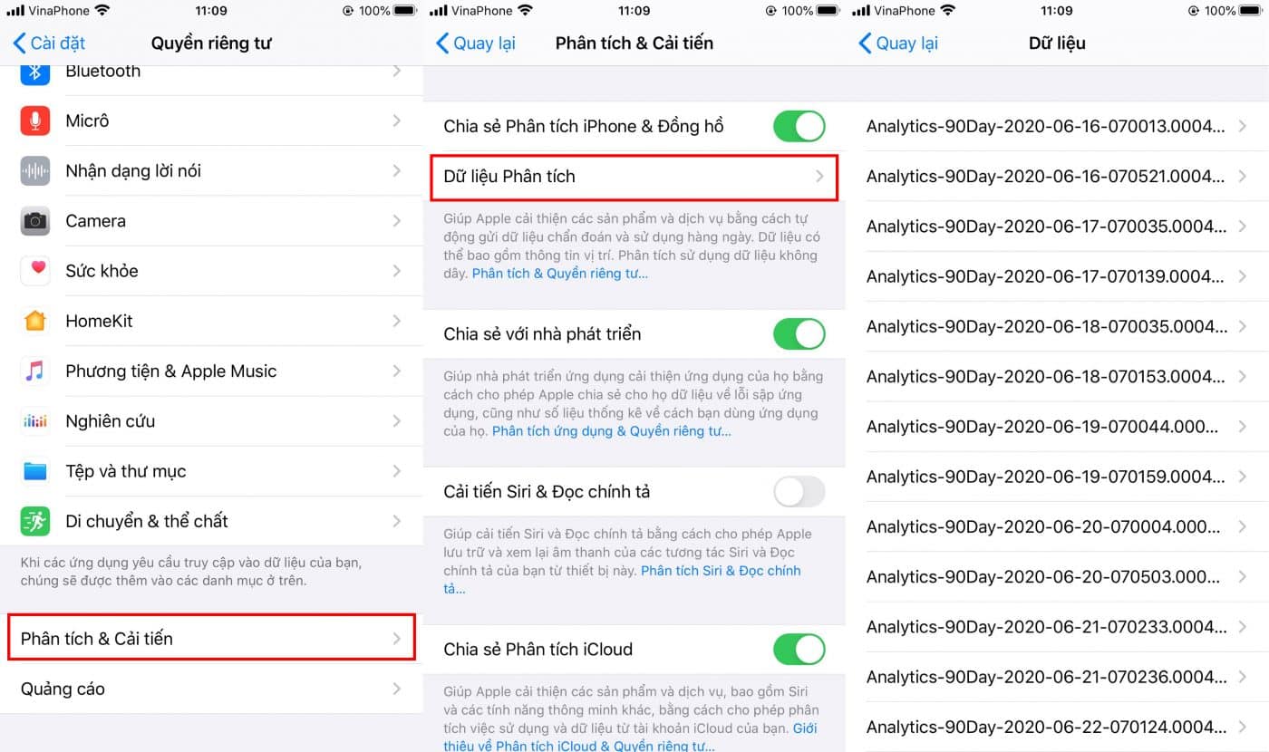 kiểm tra ứng dụng
