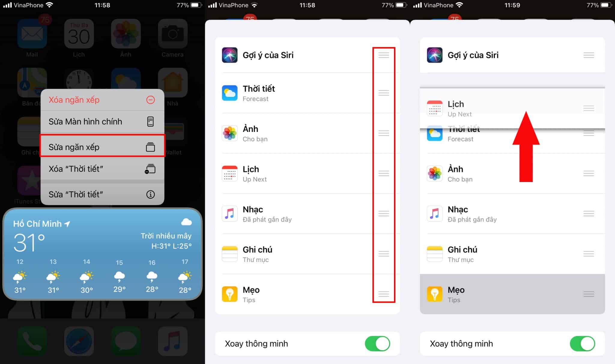 Chỉnh sửa ngăn xếp