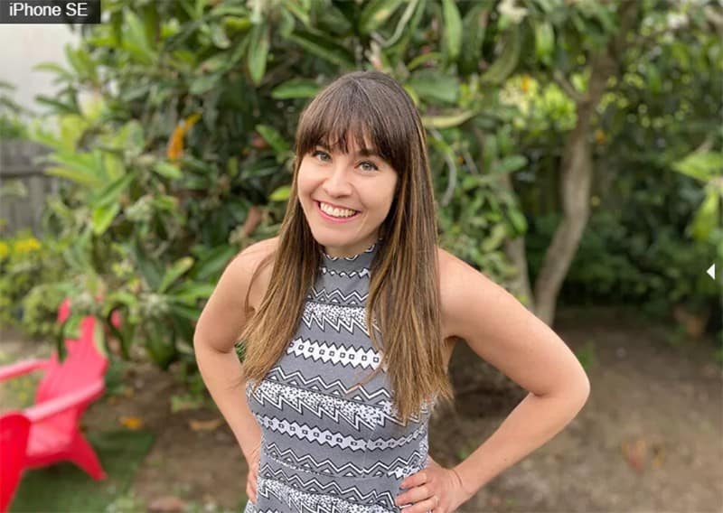 chụp xóa phông trên iPhone SE