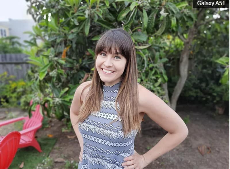 chụp xóa phông trên Galaxy A51