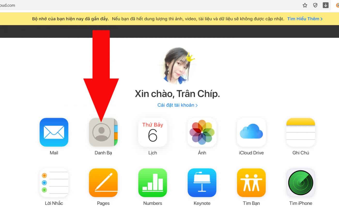 dah bạ được tải lên