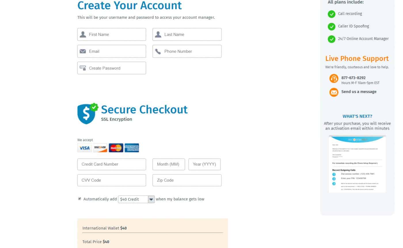 điền thông tin thanh toán