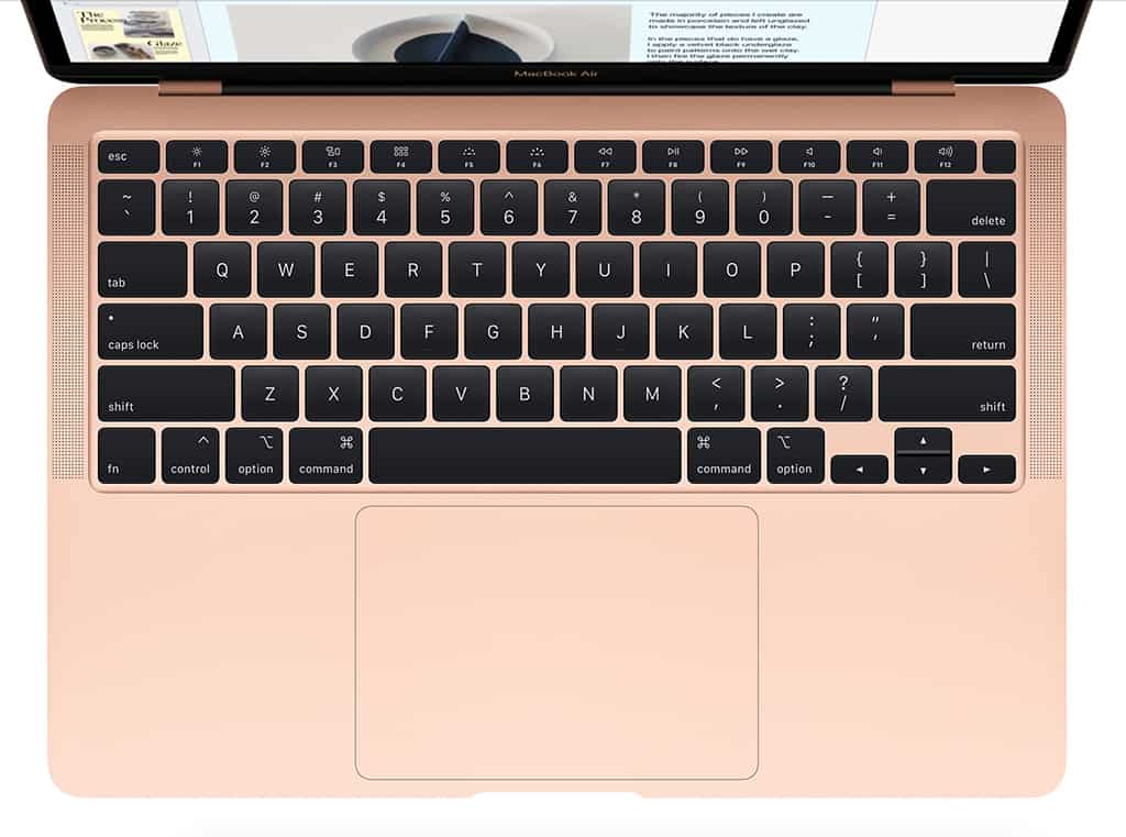 Trackpad và bàn phím