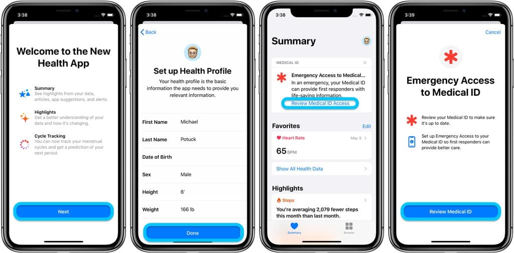 Cách thiết lập hoặc cập nhật ID y tế trên iPhone