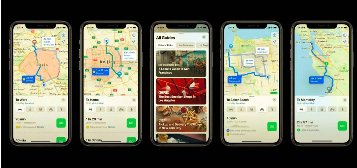Guide in Apple Maps
