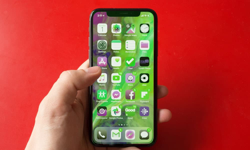 iPhone 11 lỗi hiển thị màn hình xanh