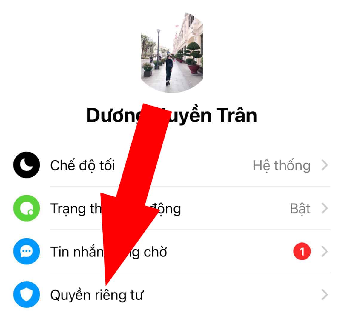 Quyền riêng tư