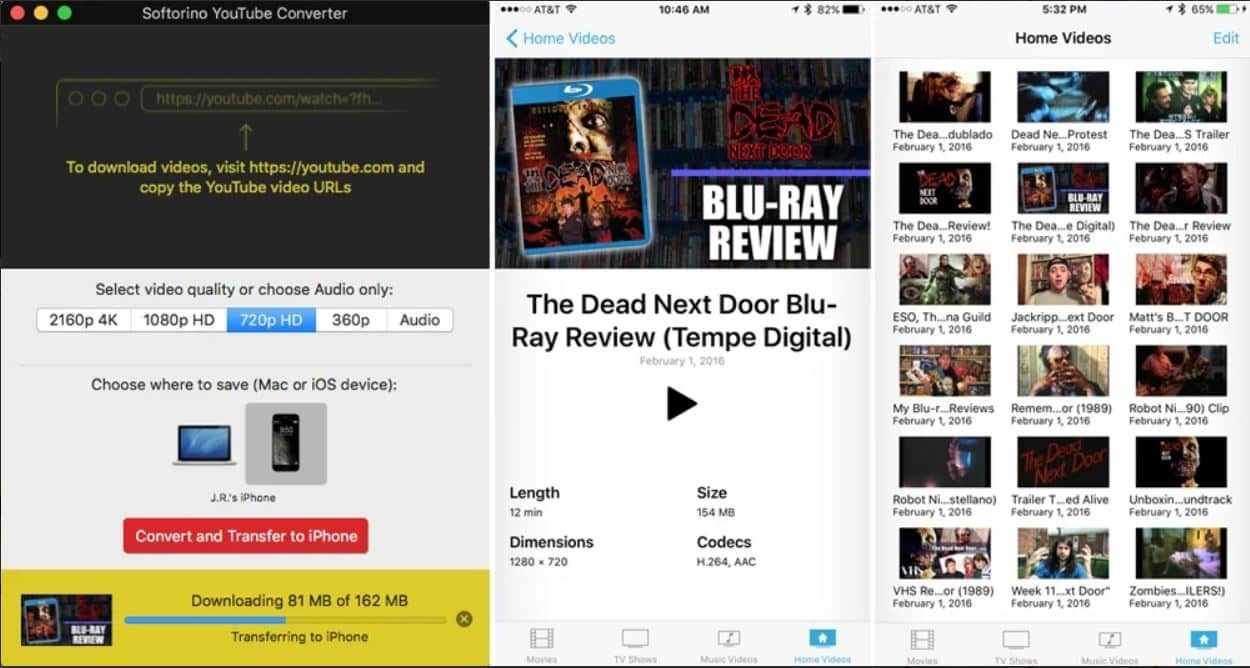 Tải video qua điện thoại bằng máy tính