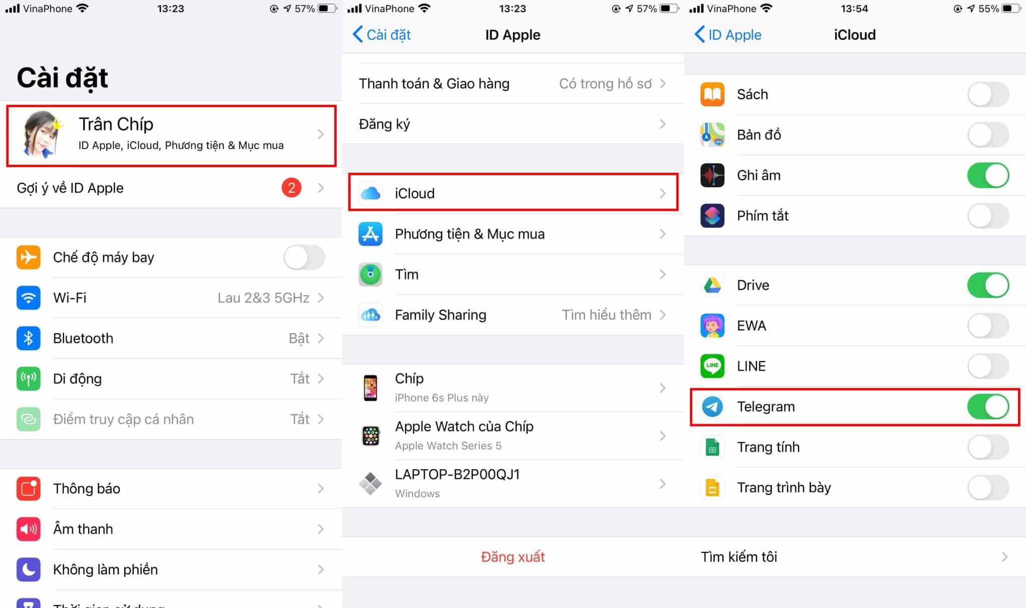 đồng bộ dữ liệu cho ứng dụng bên thứ ba