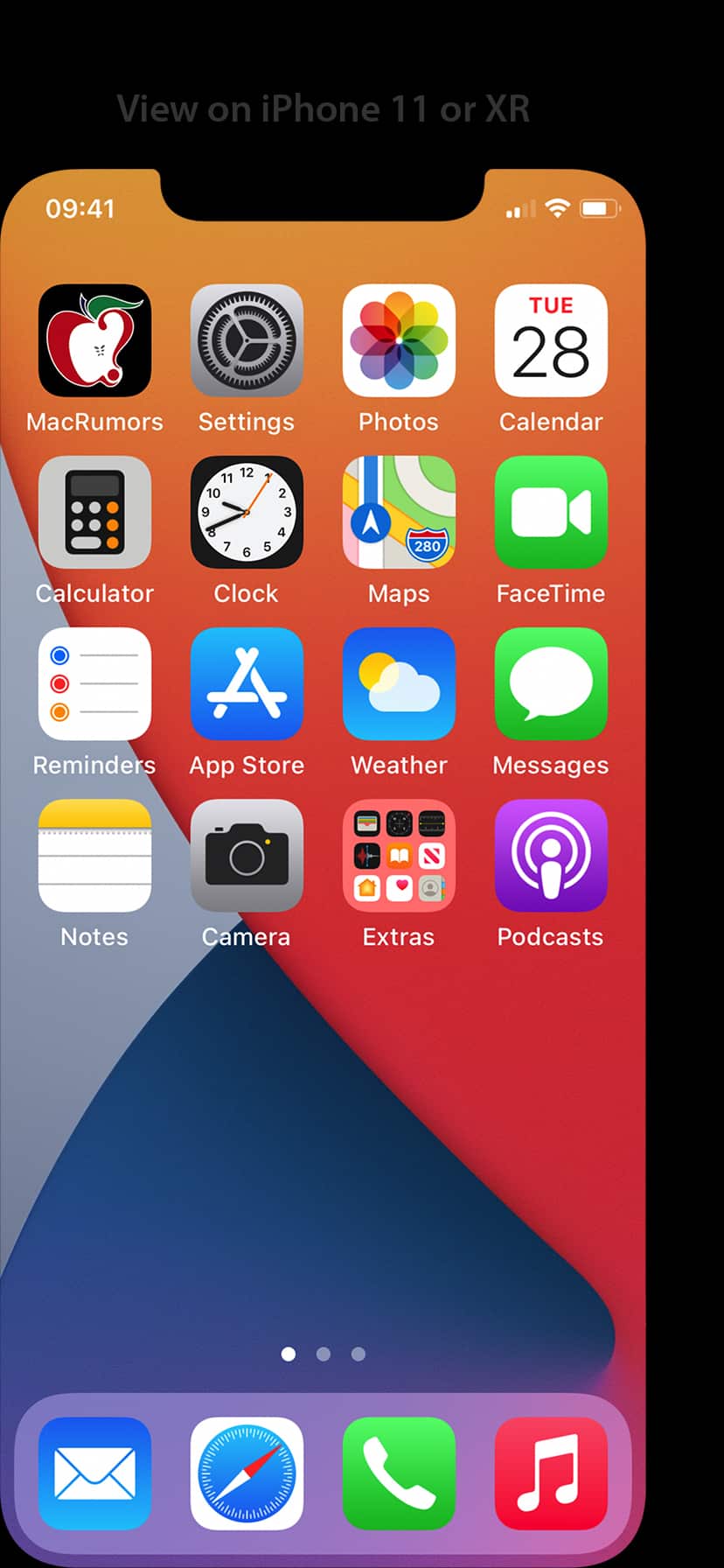 iPhone 11, XR Tay trái