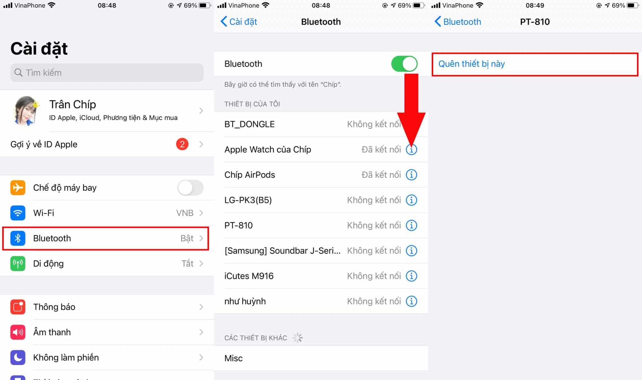 Khắc phục lỗi BlueTooth