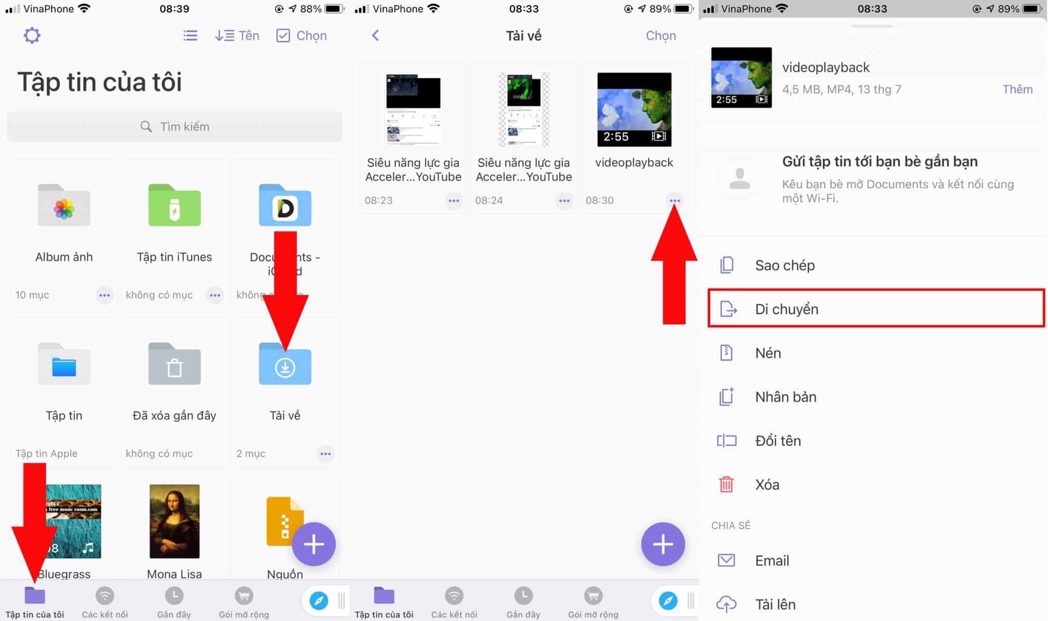 di chuyển hình ảnh