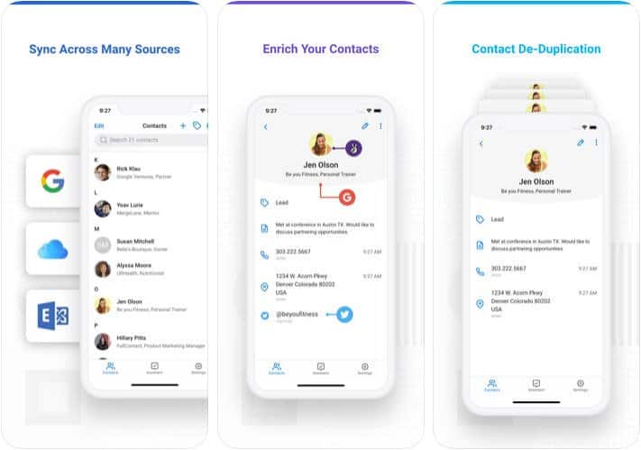 Tải ngay ứng dụng Contact+ cho iPhone