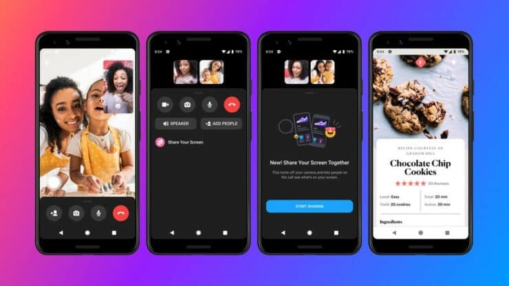 Phiên bản Facebook Messenger sẽ xuất hiện tính năng chia màn hình trên cả iOS và Android