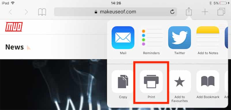 Hướng dẫn cách in không dây từ iPhone/iPad cực kỳ đơn giản
