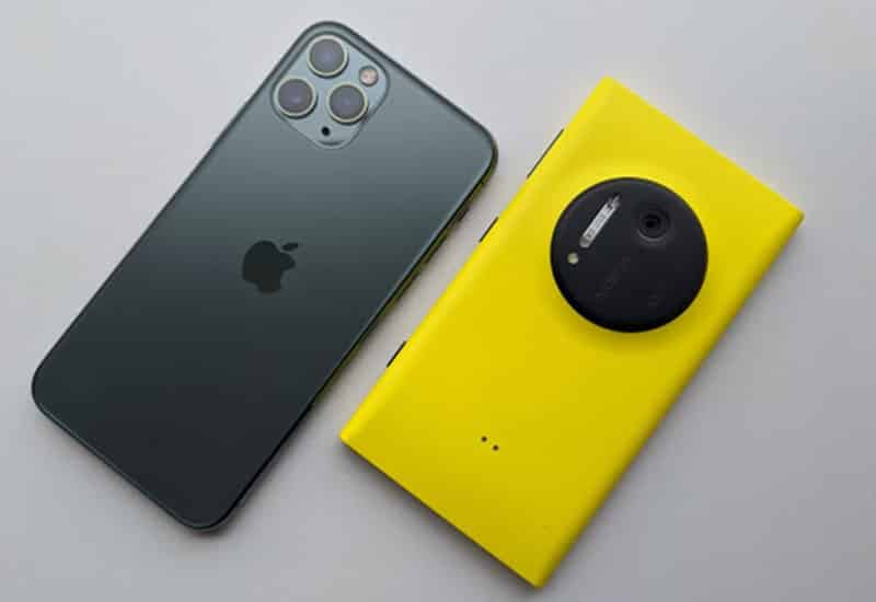 Cuộc so tài đầy bất ngờ giữa iPhone 11 Pro vs Nokia Lumia 1020 đã bảy năm tuổi
