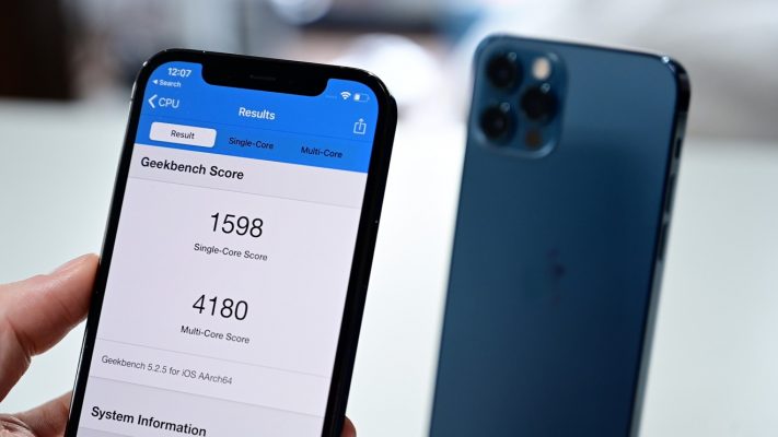 Điểm của Geekbench dành cho iPhone 12 Pro