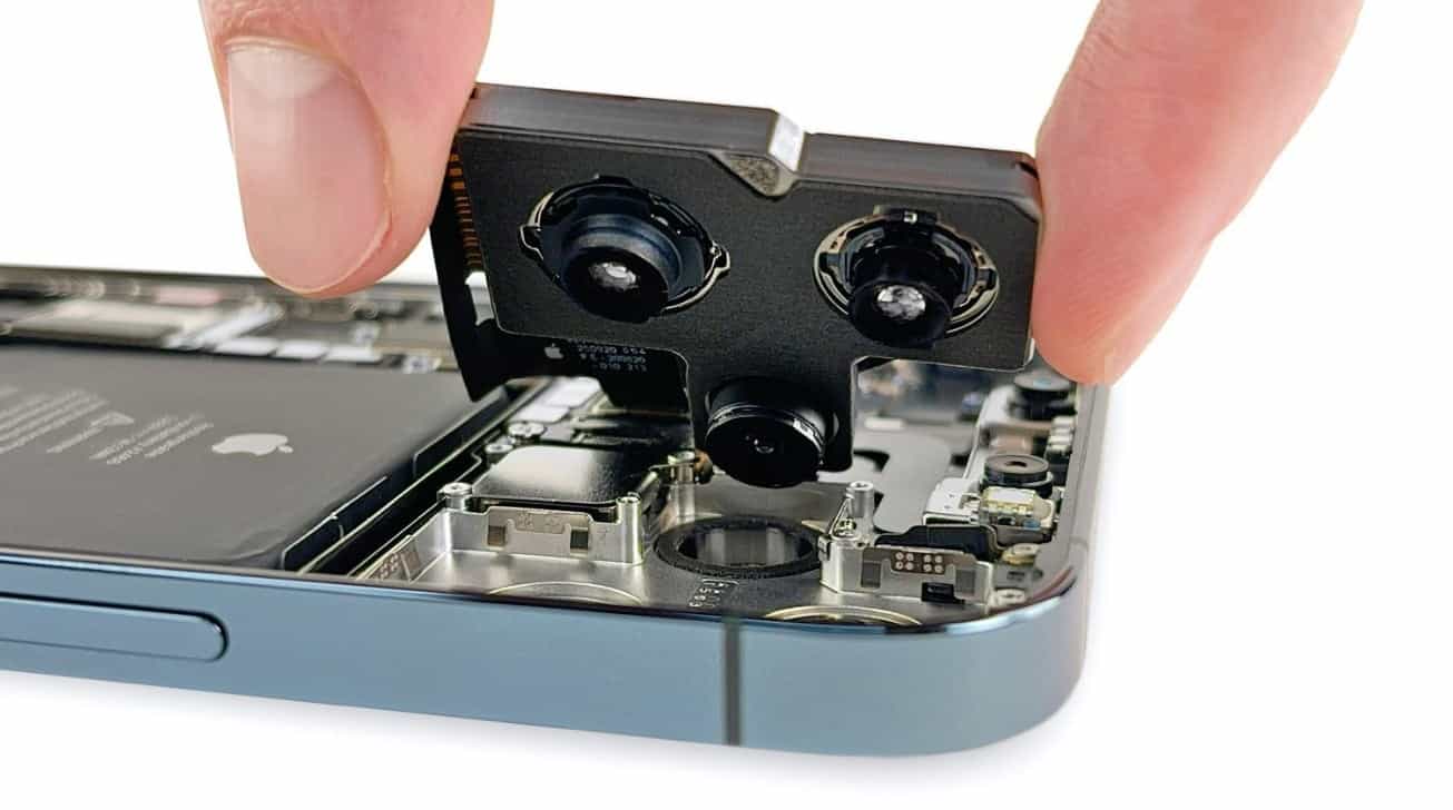 Nội thất camera iPhone 12 Pro Max