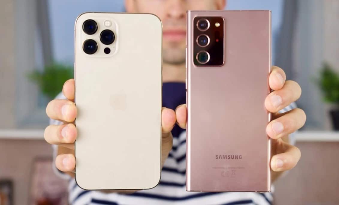 So sánh Galaxy Note 20 Ultra và iPhone 12 Pro Max