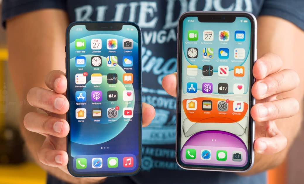 Dung lượng pin trên iPhone 12 thấp hơn iPhone 11