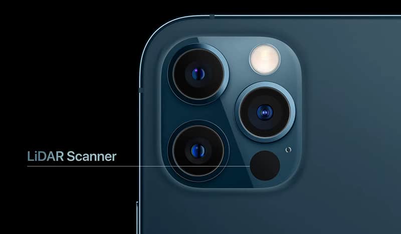 Cảm biến LiDAR trên iPhone 12 Pro và iPhone 12 Pro Max