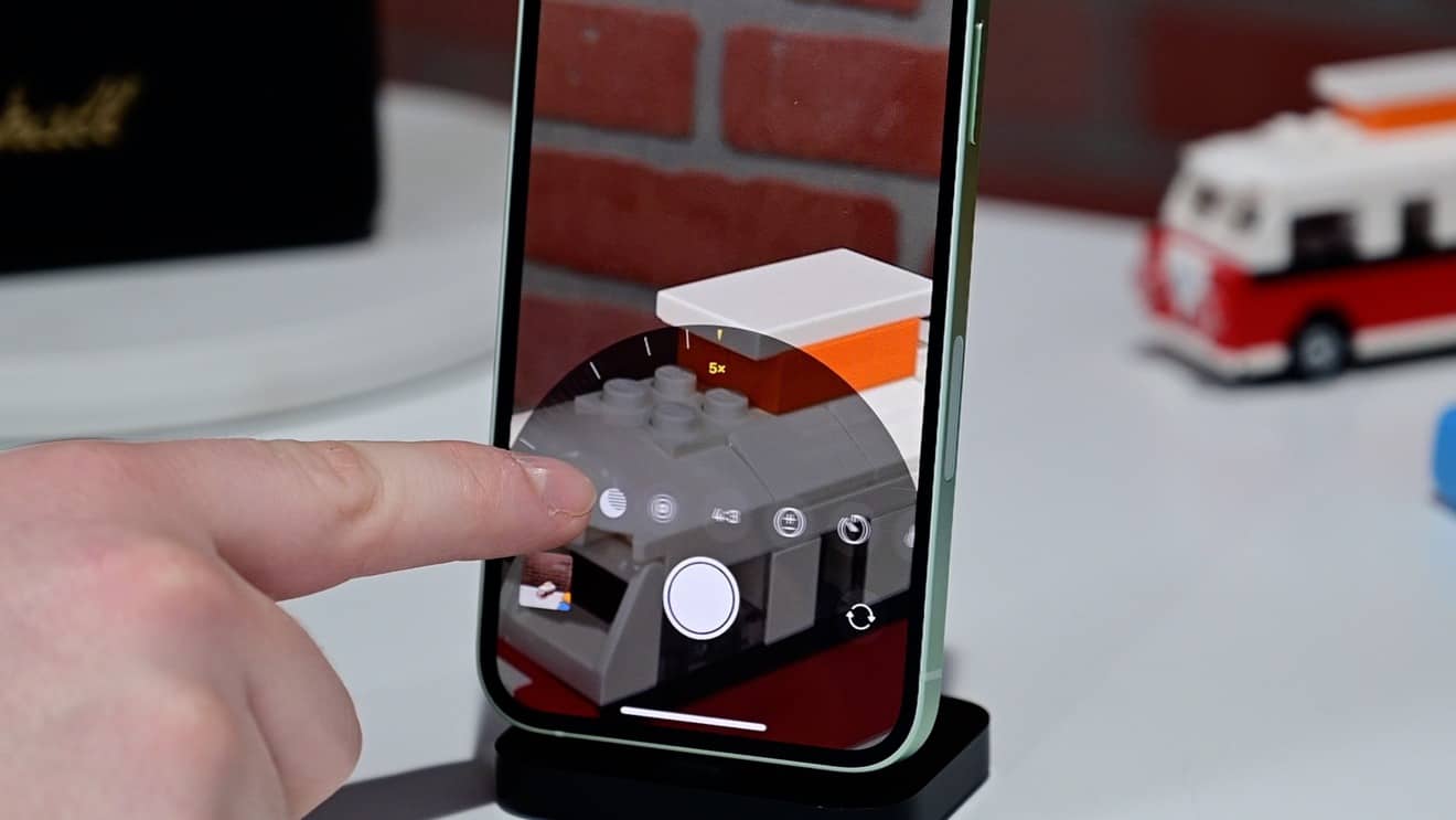 Điều chỉnh phạm vi ống kính