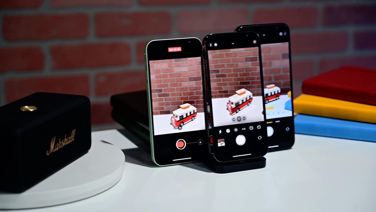 Camera app on iPhone 12 and iPhone 12 Pro