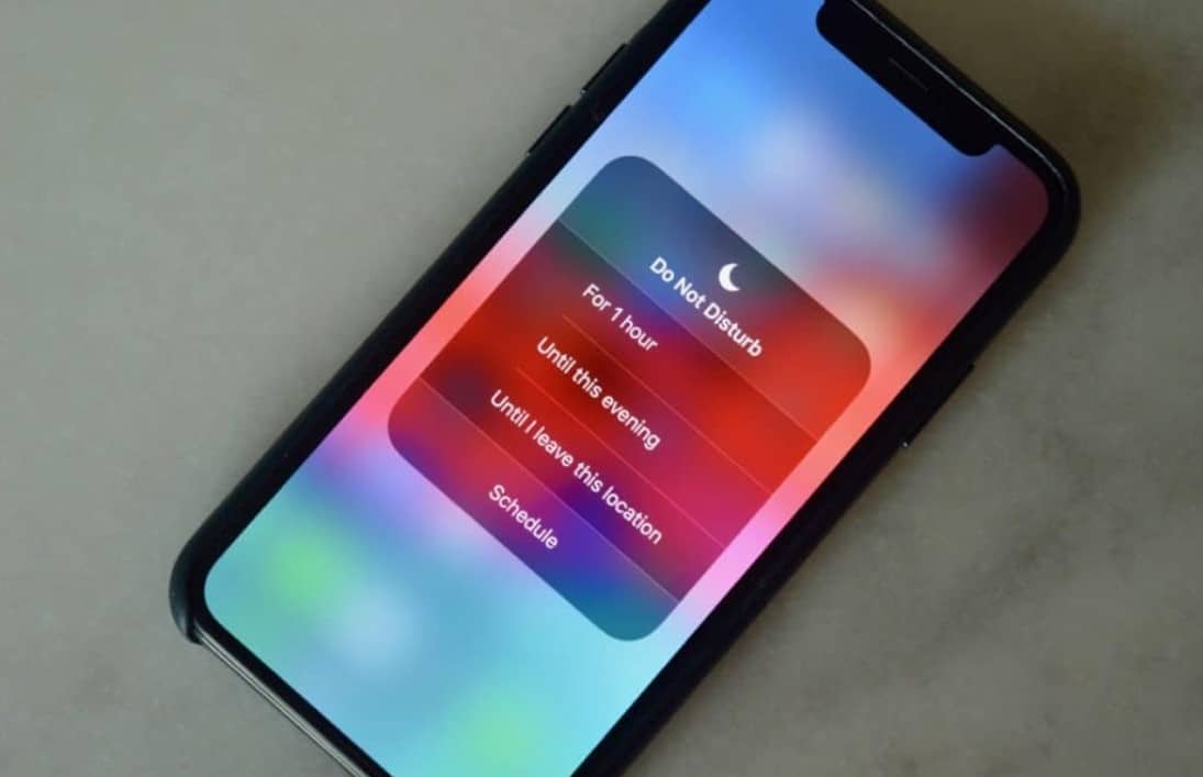 Bật chế độ không làm phiền