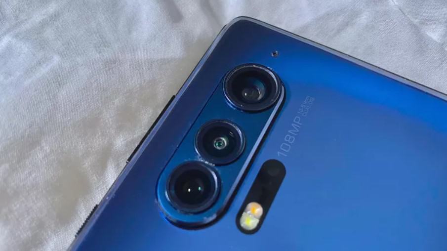 Camera Motorola Edge Plus