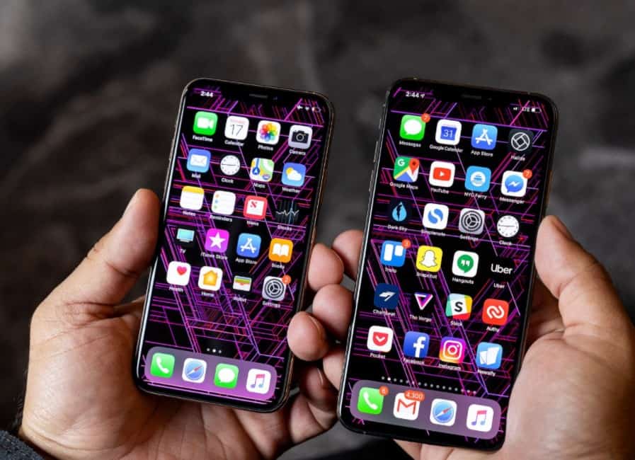 Màn hình iPhone 11 và iPhone XS Max