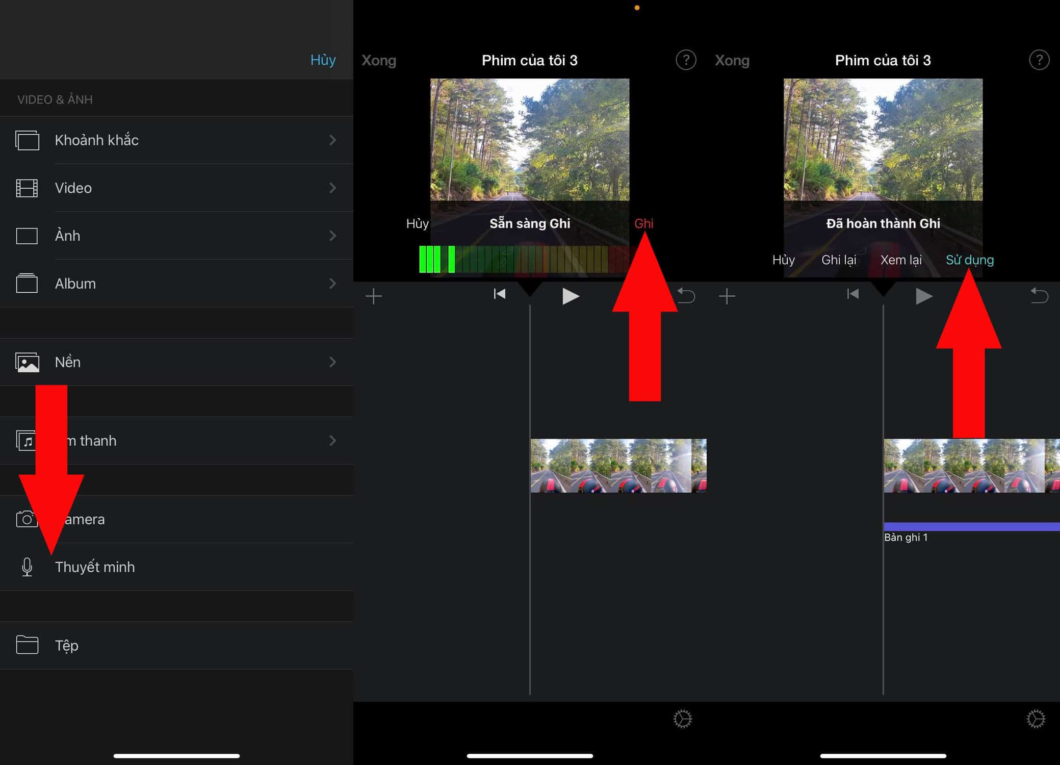 Ghi âm giọng nói vào video