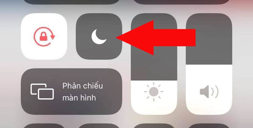 bật chế độ Không làm phiền