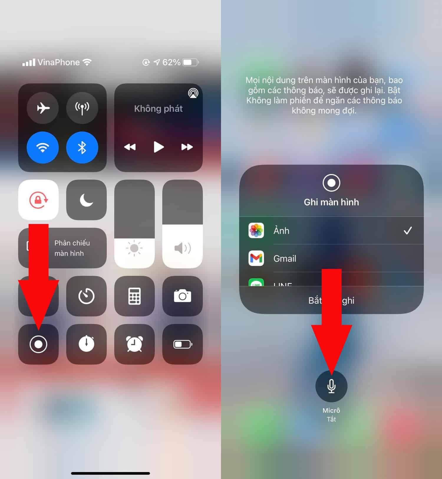 Quay màn hình có âm thanh