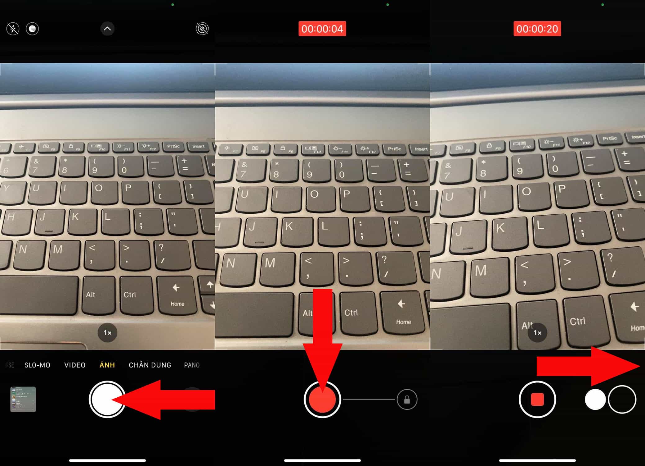 Quay video QuickTake