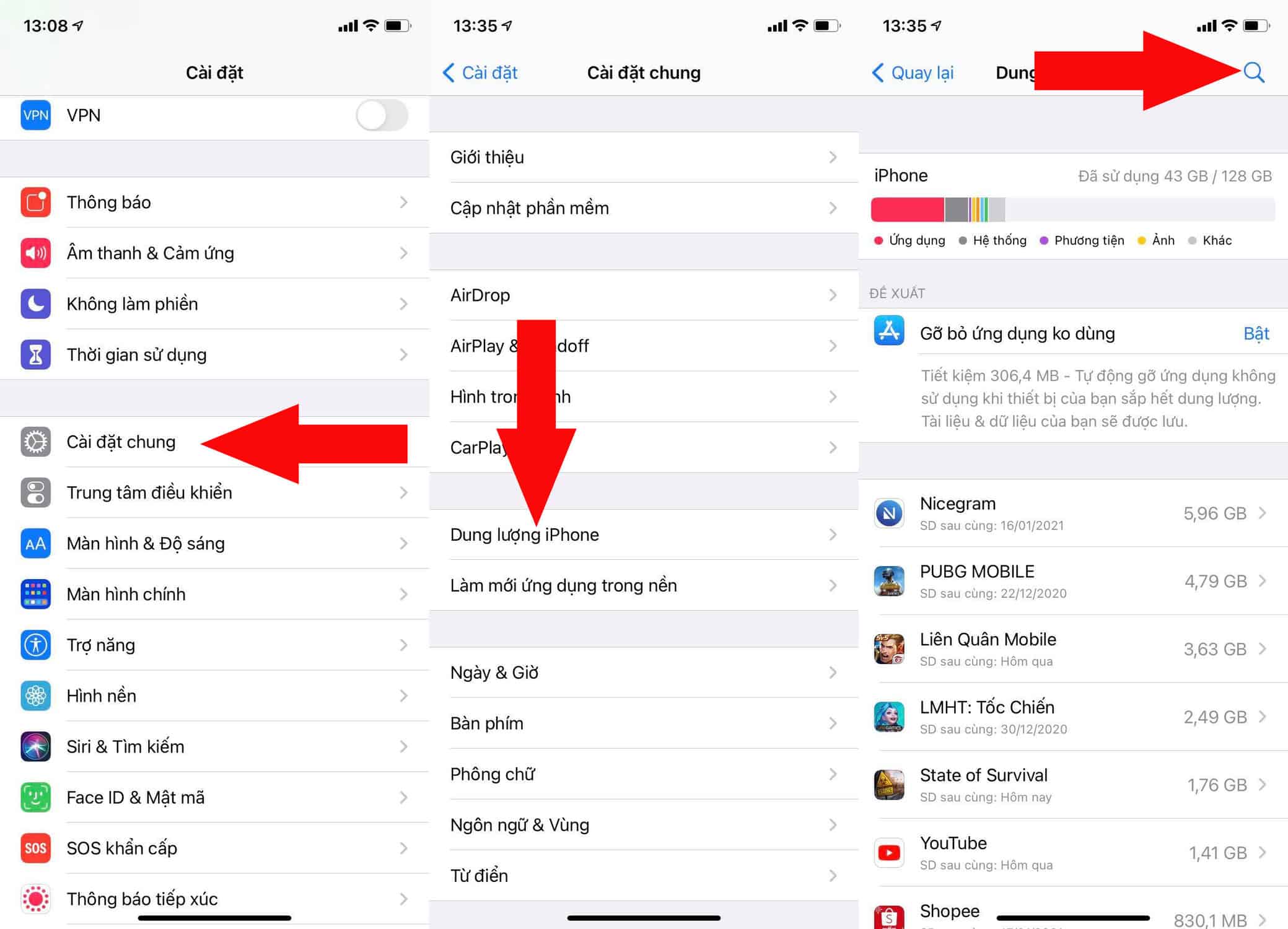 Tìm kiếm ứng dụng