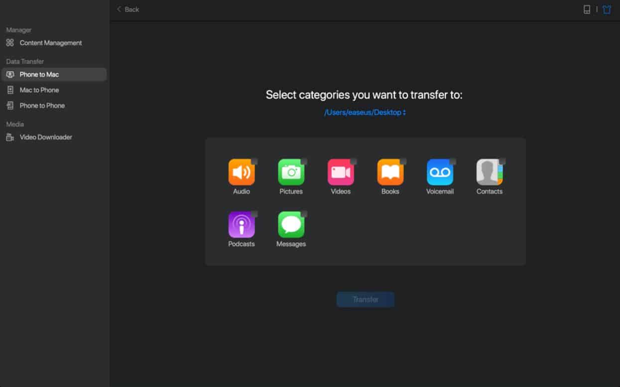 lựa chọn thư mục