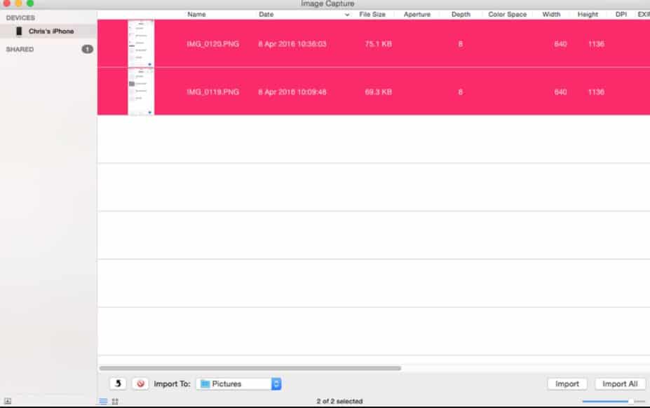 Xóa tất cả các ảnh bằng MacBook