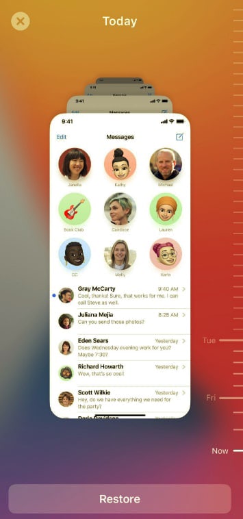 Còn gì tuyệt hơn nếu Apple tích hợp Time Machine cho iPhone thế hệ mới