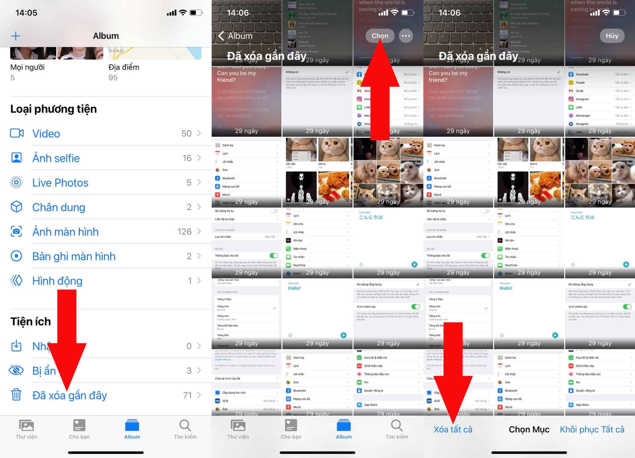 Xóa ảnh vĩnh viễn