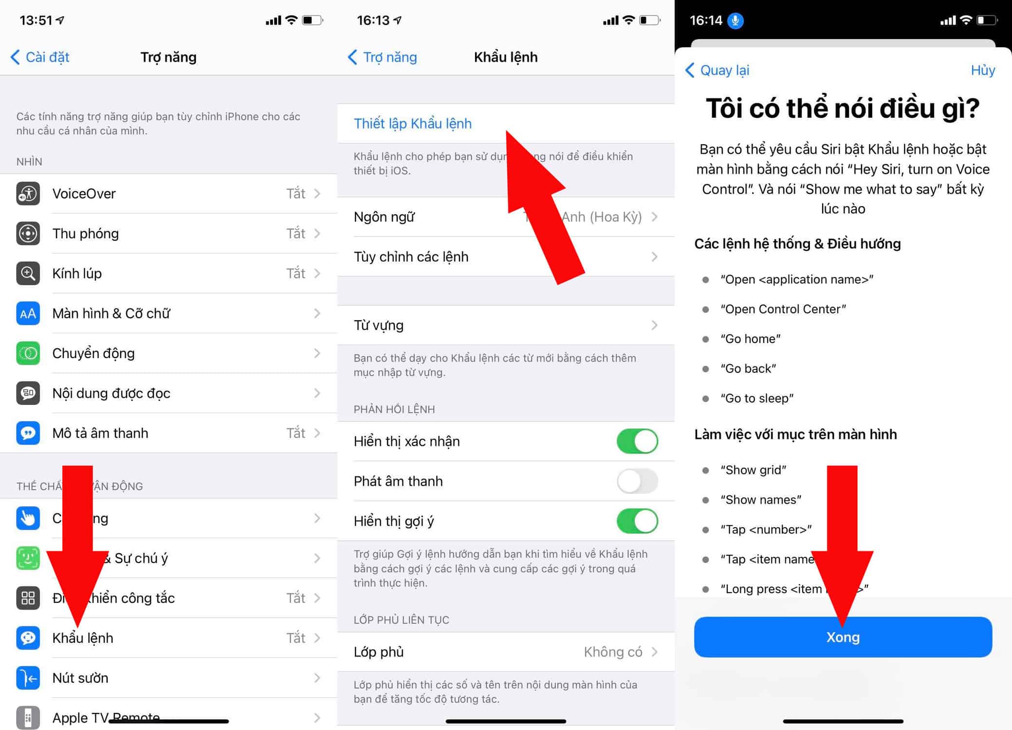 Điều khiển bằng giọng nói