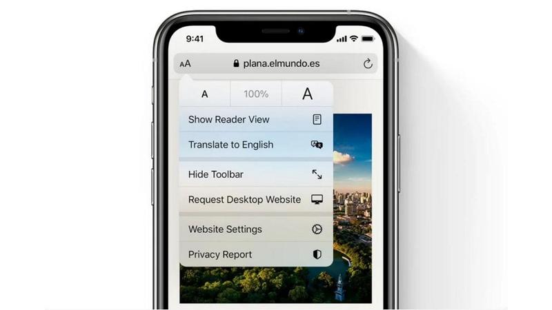 Dịch các trang web trong Safari