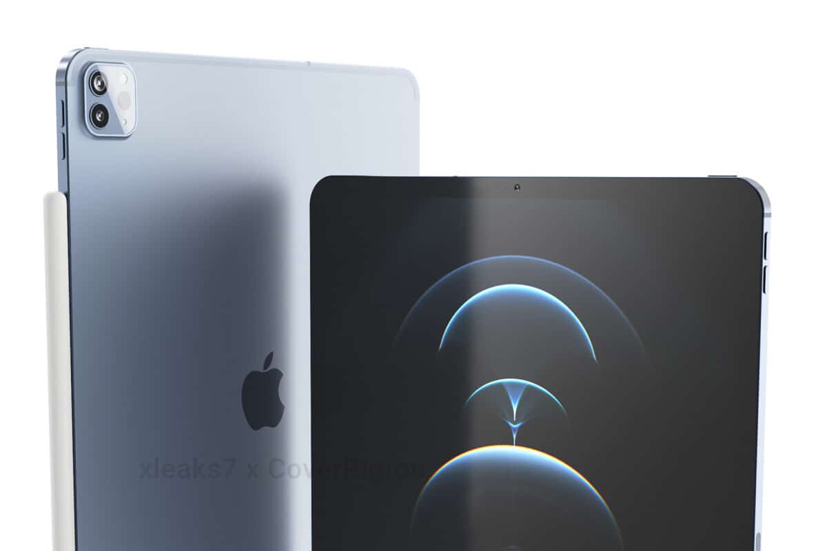 Rò rỉ thiết kế iPad Pro 2021: viền mỏng hơn, không có nhiều thay đổi