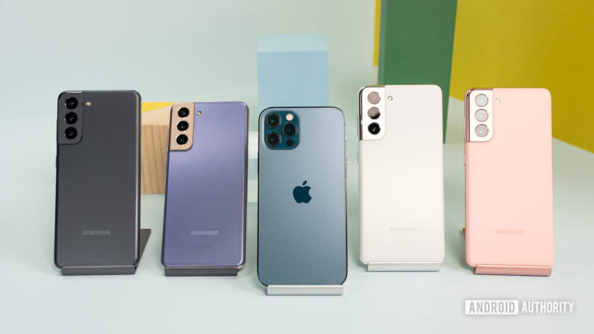so sánh  Samsung Galaxy S21 và iPhone 12 Pro