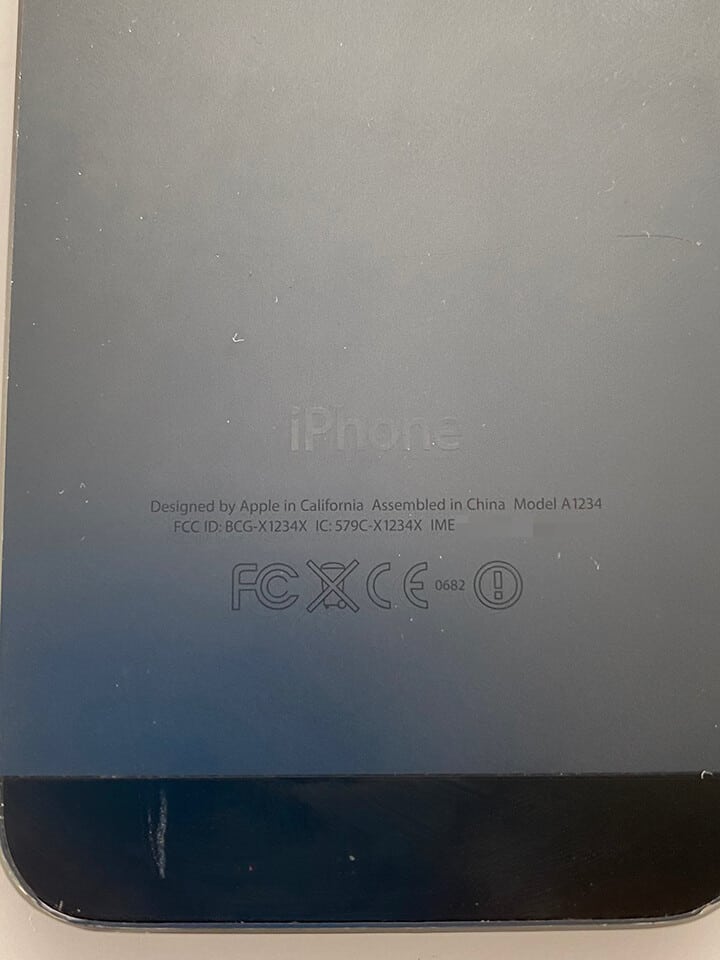 Rò rỉ hình ảnh chiếc iPhone 5s màu xám 